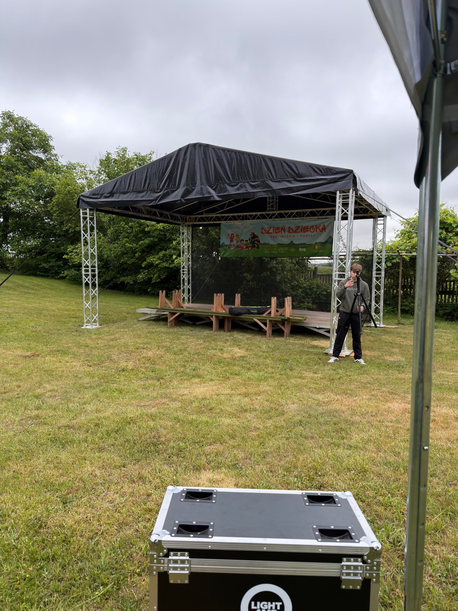 Scena i konstrukcja aluminiowa